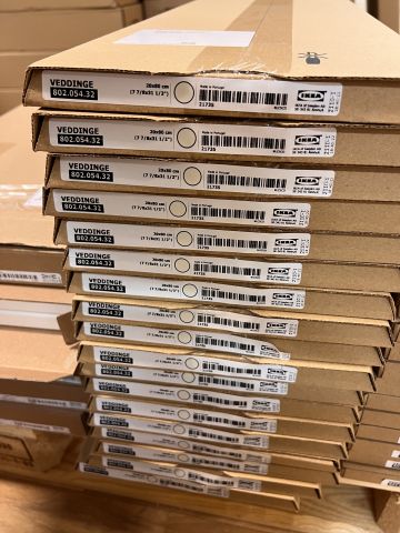 812135-22 Lot with kitchen system IKEA, about 170 packages (unused)