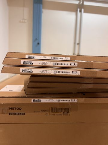 812135-27 Lot with kitchen system IKEA, about 170 packages (unused)