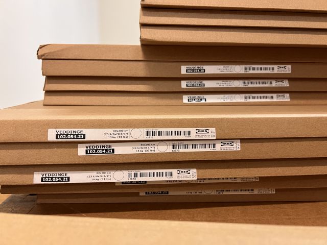 812135-31 Lot with kitchen system IKEA, about 170 packages (unused)