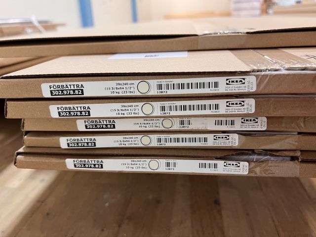 812135-33 Lot with kitchen system IKEA, about 170 packages (unused)