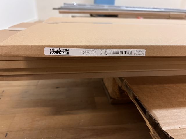 812135-34 Lot with kitchen system IKEA, about 170 packages (unused)