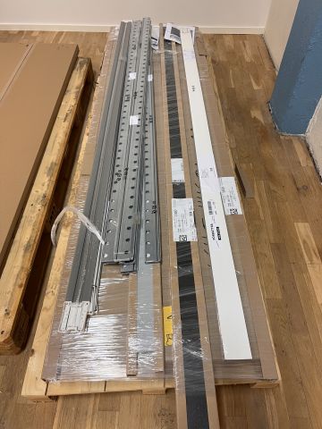 812135-36 Lot with kitchen system IKEA, about 170 packages (unused)