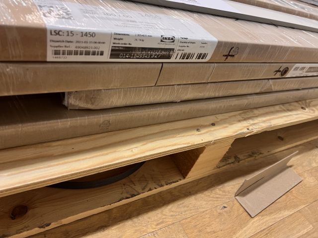 812135-37 Lot with kitchen system IKEA, about 170 packages (unused)