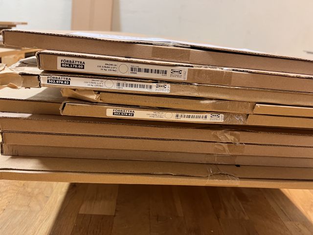 812135-46 Lot with kitchen system IKEA, about 170 packages (unused)