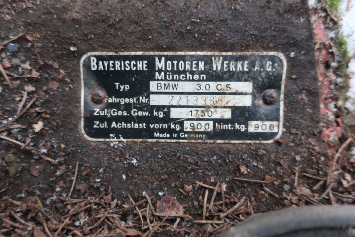 856092-42 BMW 3.0 CS, 1973