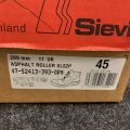 856263-2 Sievi Asphalt Roller XL + safety boots S2P, Black, Size 45