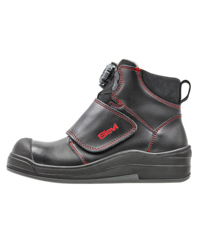 856263-1 Sievi Asphalt Roller XL + safety boots S2P, Black, Size 45