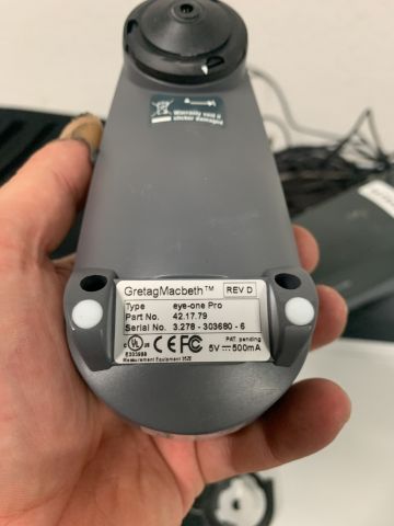 848230-2 Calibration tool Gretagmacbeth I1-PRO X-rite