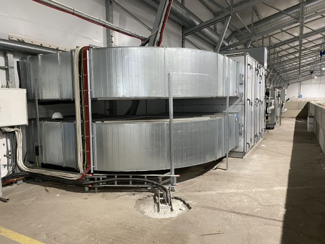 745460-5 Ventilationsaggregat med värmebatteri, LB01 & CA1, demonterat och proppat