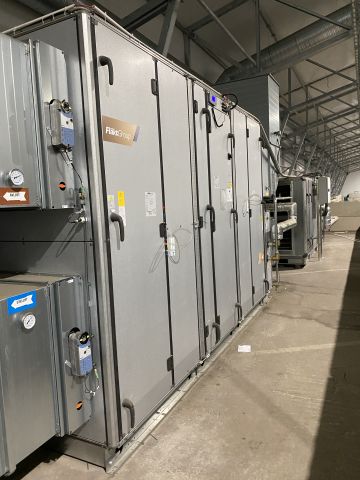 745460-6 Ventilationsaggregat med värmebatteri, LB01 & CA1, demonterat och proppat