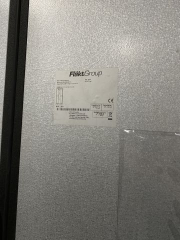 745460-9 Ventilationsaggregat med värmebatteri, LB01 & CA1, demonterat och proppat