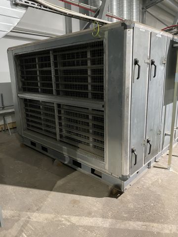 745460-10 Ventilationsaggregat med värmebatteri, LB01 & CA1, demonterat och proppat