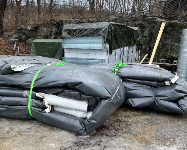 745460-14 Ventilationsaggregat med värmebatteri, LB01 & CA1, demonterat och proppat