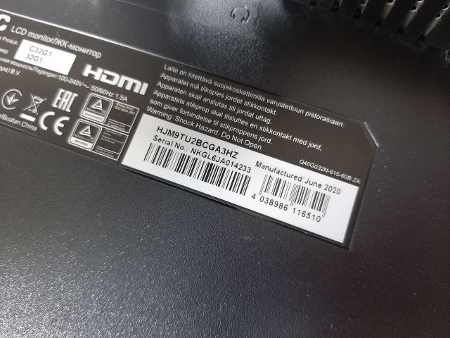 804387-7 Monitor 32 "- AOC - C32G1