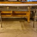 837344-1 Forging table with glass top
