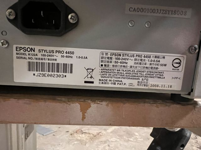 812163-5 Large format printer Epson Stylus PRO 4450