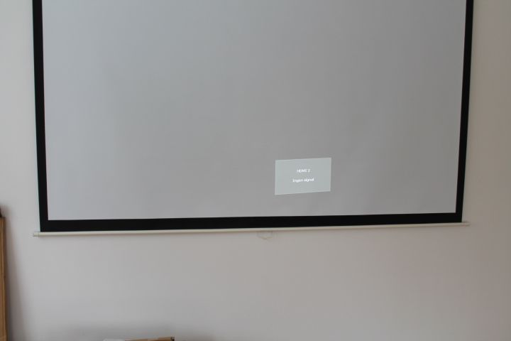 856918-8 Projector with screen