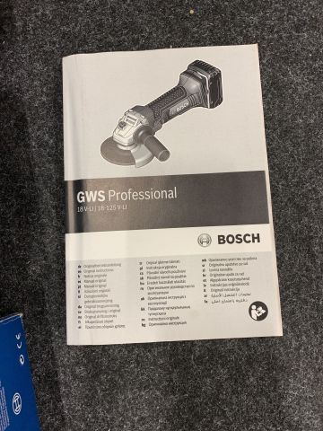 857031-6 Angle slip Bosch GWS 18-125 V-LI