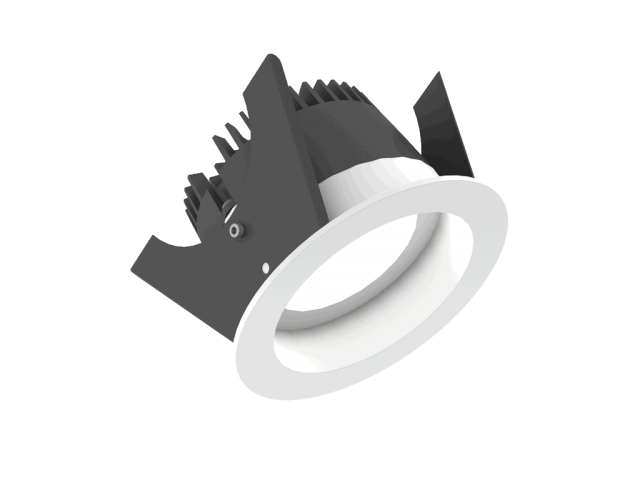856801-1 10 pcs Illuxtron Fluxe 75 LED spot, 2700K, White, 11W, Dimmable - Free shipping