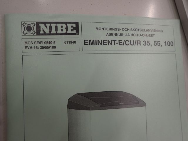 752193-3 Water heater Nibe