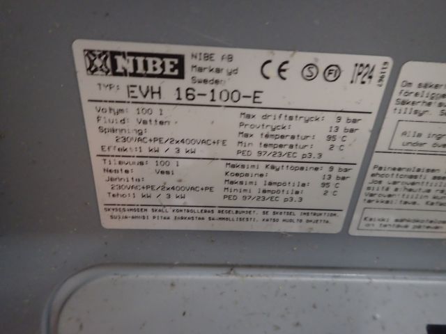 752193-5 Water heater Nibe