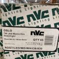 857125-4 45 pcs downlights NVC LIL Oslo LED 7W 574lm DIM