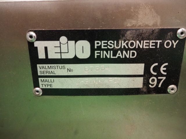 857448-9 Teijo C-2000 HSSPD-1 Washing Machine