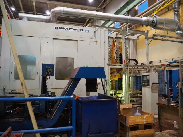 857706-6 Burkhardt-Weber MC80 Horizontal Machining Center