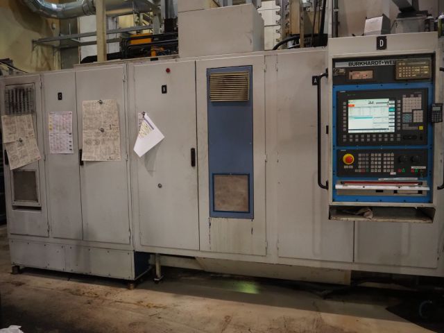 857706-16 Burkhardt-Weber MC80 Horizontal Machining Center