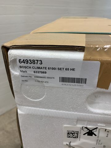 857826-3 Luftvärmepump Bosch Climate 6100i Set 65 HE