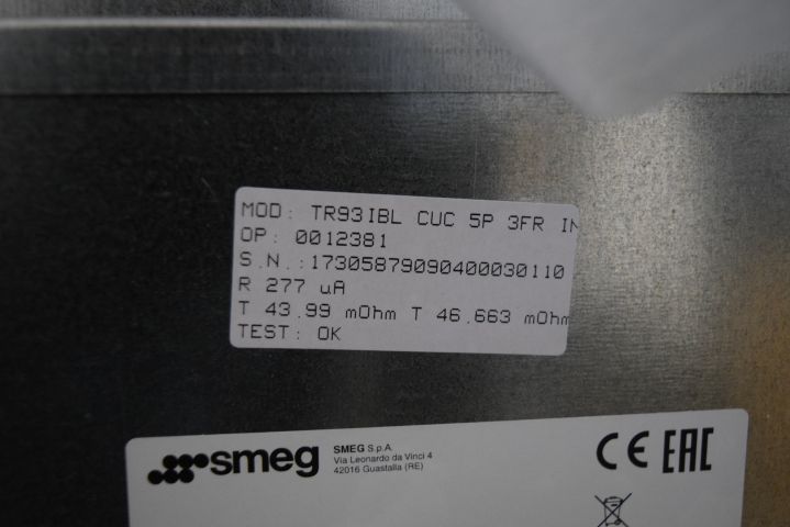 683381-6 Stove from SMEG TR93IBL