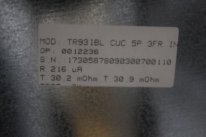 683383-8 Stove from SMEG TR93IBL (Trp damaged)