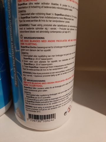 804400-12 Pool accessories, Salts, Detergents etc.