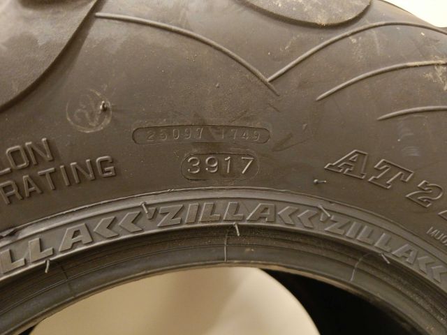 754192-4 2 new ATV tires Maxxis Zilla 27 "AT27x11x12