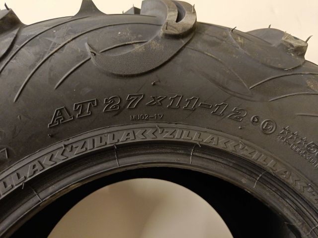 754192-5 2 new ATV tires Maxxis Zilla 27 "AT27x11x12