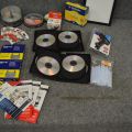779438-6 Office supplies rubber bands, glue, scissors, CDs and more