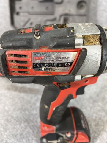 806029-15 Collection of tools - Angle grinder, drill screwdriver and pipe tool