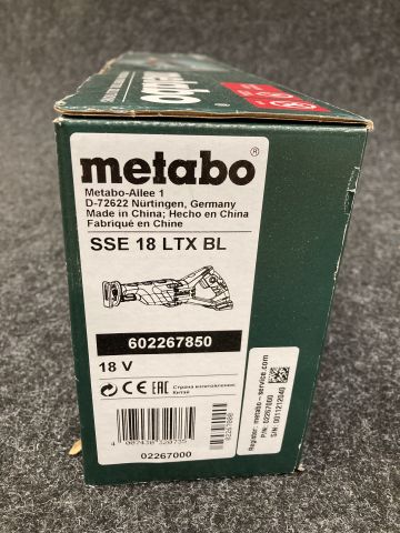 858237-3 Tiger saw Metabo SSE 18 LTX BL Solo