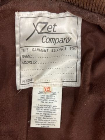 812179-6 Wilderness Jacket XZet Company Size XXL