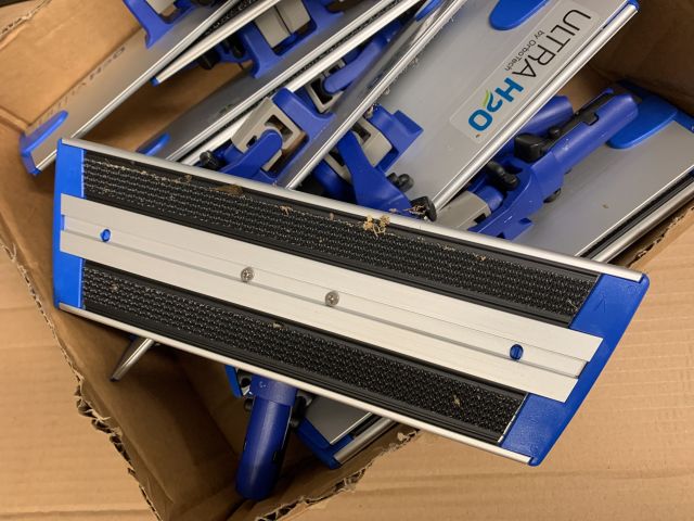 809847-15 Cleaning equipment: Aluminum stand for mop, air freshener, detergent