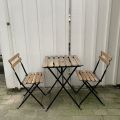 858746-1 IKEA Tärnö table + 2 chairs