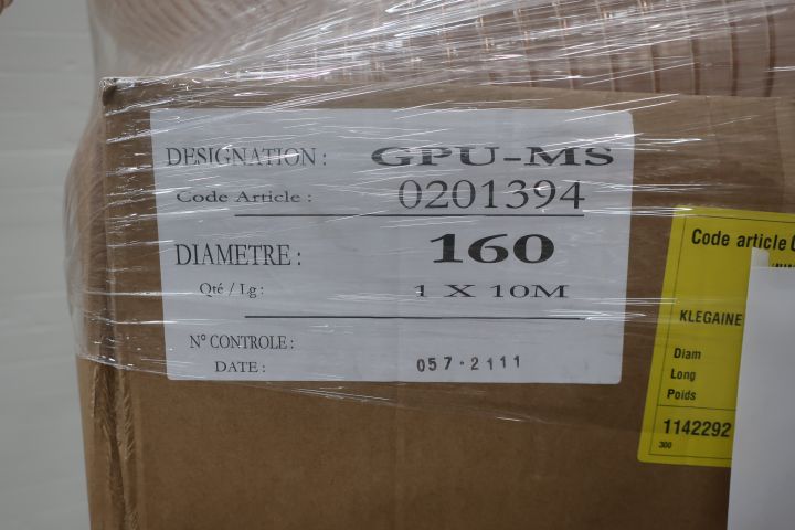 858321-3 Pallet with hose Trelleborg Klegaine GPU-MS 160mm