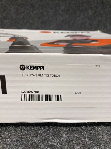 858780-2 Liquid-cooled tig burner Kemppi TTC 250WS 8M