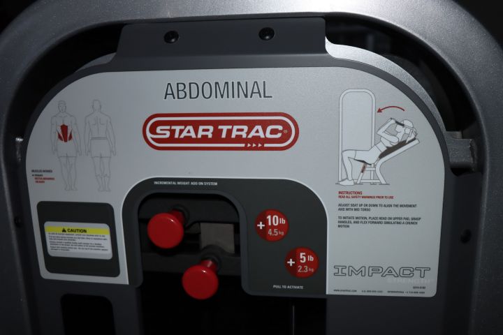 787861-4 Star Trac Impact Abdominal