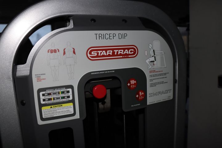 787866-5 Star Trac Impact Tricep Dip