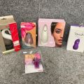 763919-1 Air pressure vibrator with accessories Womanizer Premium