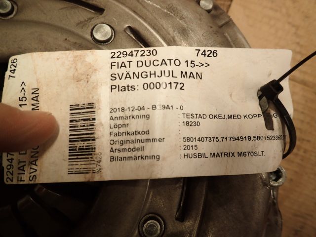 528247-2 Koppling Fiat Ducato 2015