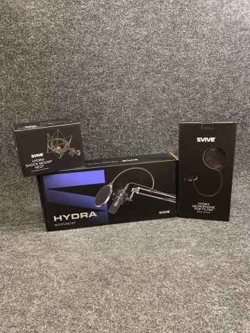 859587-2 Svive Hydra XLR Studio kit, Svive Shock Mount Nest & Svive filter