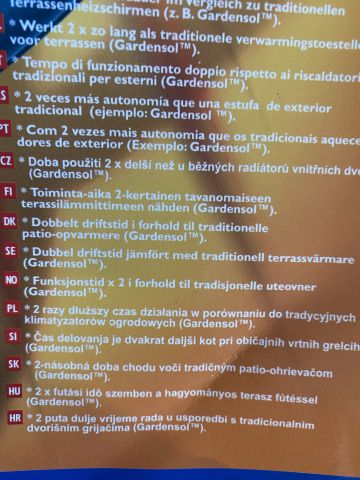 794768-7 Campingaz - Terrace heater