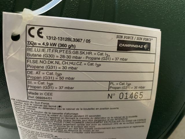 794768-8 Campingaz - Terrace heater